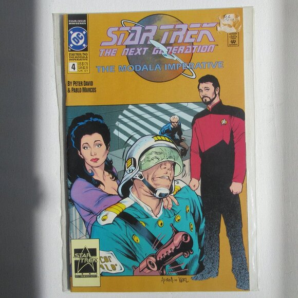 3 Star Trek the Next Generation, comic books, Issues 2, 3, 4, Vintage , DC - Picture 8 of 10
